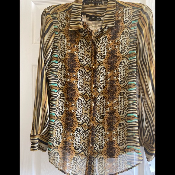 Ivanka Trump 2pc blouse and shell - Picture 2 of 9